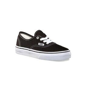 Vans Authentic Black/True White Kid's Size 4 Sneaker